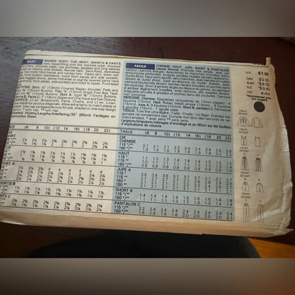 VINTAGE UNCUT BUTTERICK WOMENS SEWING PATTERNS #4928 - Picture 2 of 4